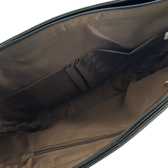 NWT CLUCI Vegan Leather Briefcase Bag - Picture 7 of 12